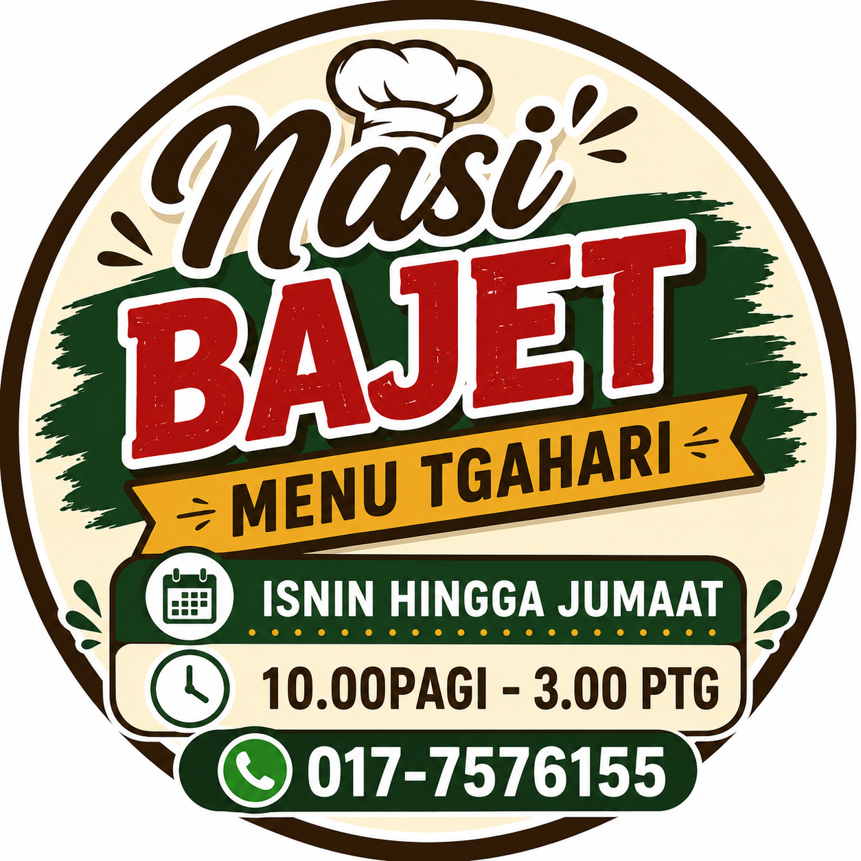 Nasi Bajet Menu Tgahari